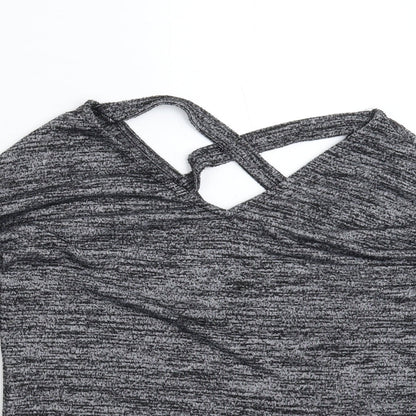 Womens UK Size 6 F&F Grey Pullover Jumper