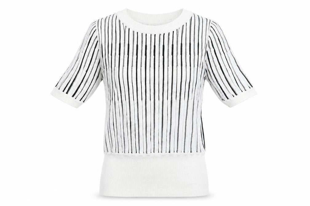 Womens UK Size 6 Marks and Spencer White Pullover Jumper