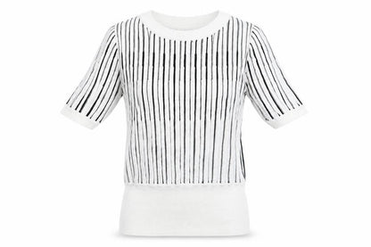 Womens UK Size 6 Marks and Spencer White Pullover Jumper