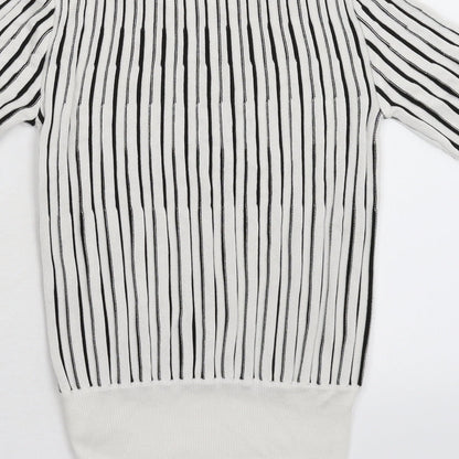 Womens UK Size 6 Marks and Spencer White Pullover Jumper