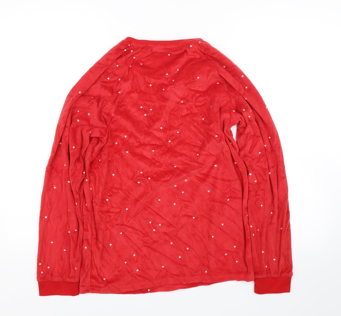 Love to Lounge Womens Red   Top Pyjama Top Size 8  - Stars