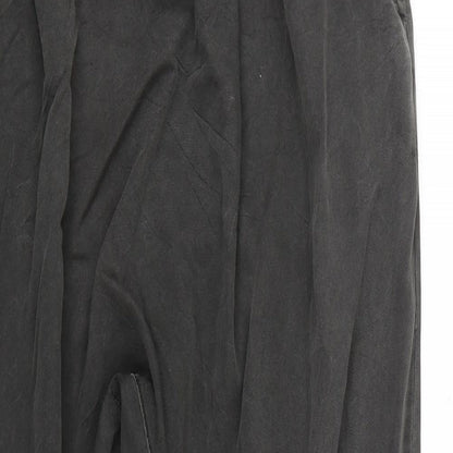 Womens UK Size 8 VERO MODA Regular Fit Capri Grey Trousers
