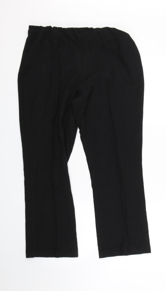 Womens UK Size 14 Arista Regular Fit  Black Trousers