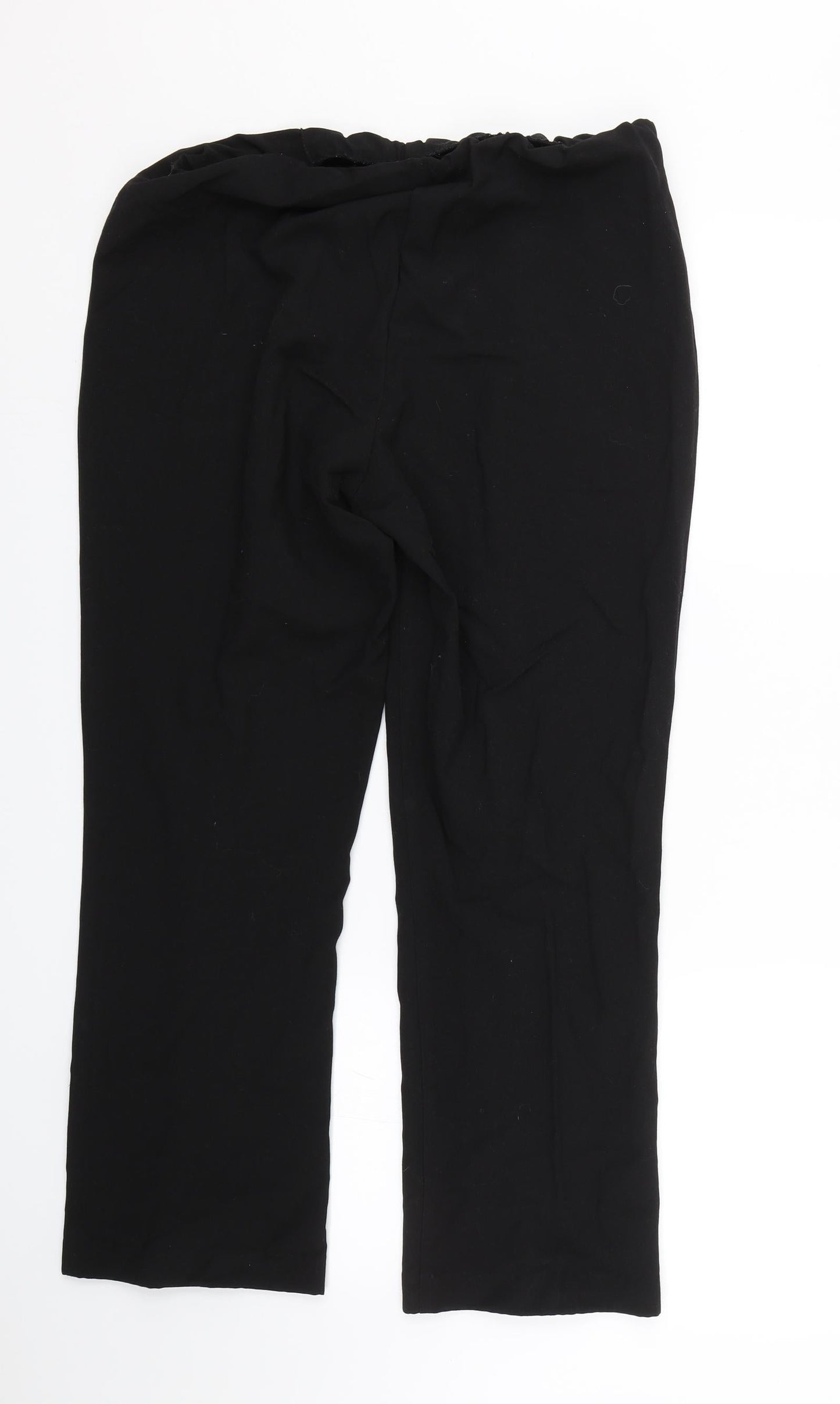 Womens UK Size 14 Arista Regular Fit  Black Trousers