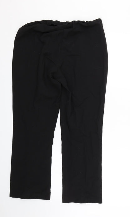Womens UK Size 14 Arista Regular Fit  Black Trousers