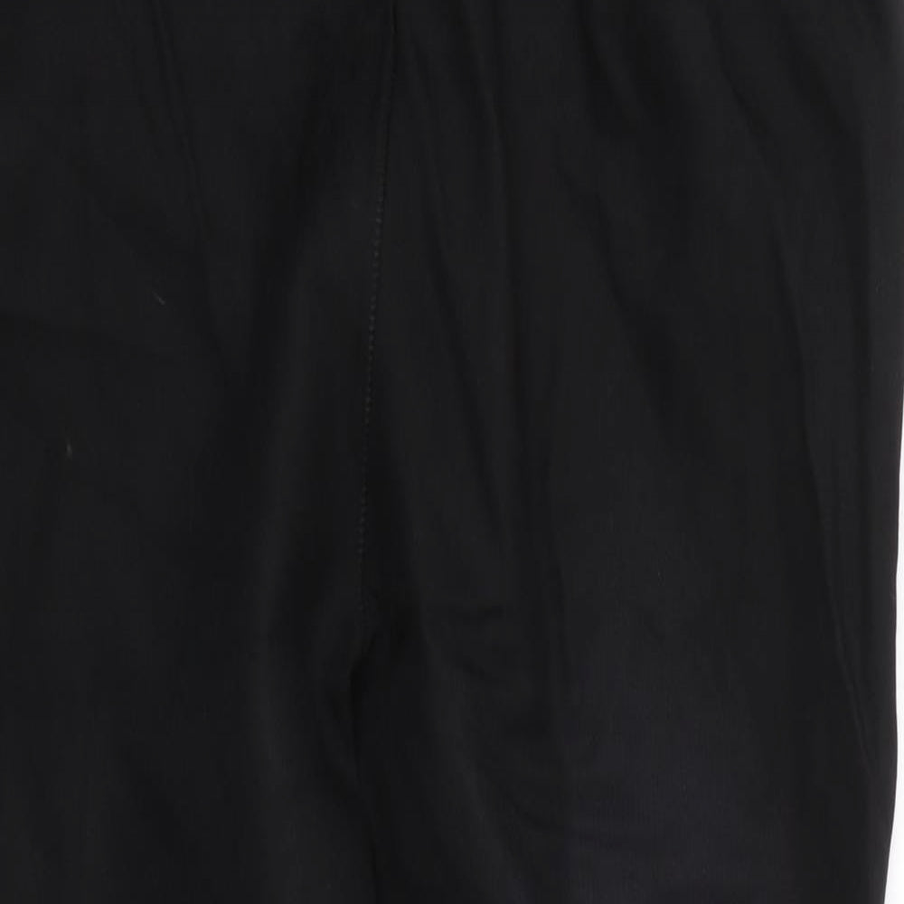 Womens UK Size 10 Papaya Regular Fit  Black Trousers