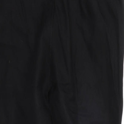 Womens UK Size 10 Papaya Regular Fit  Black Trousers
