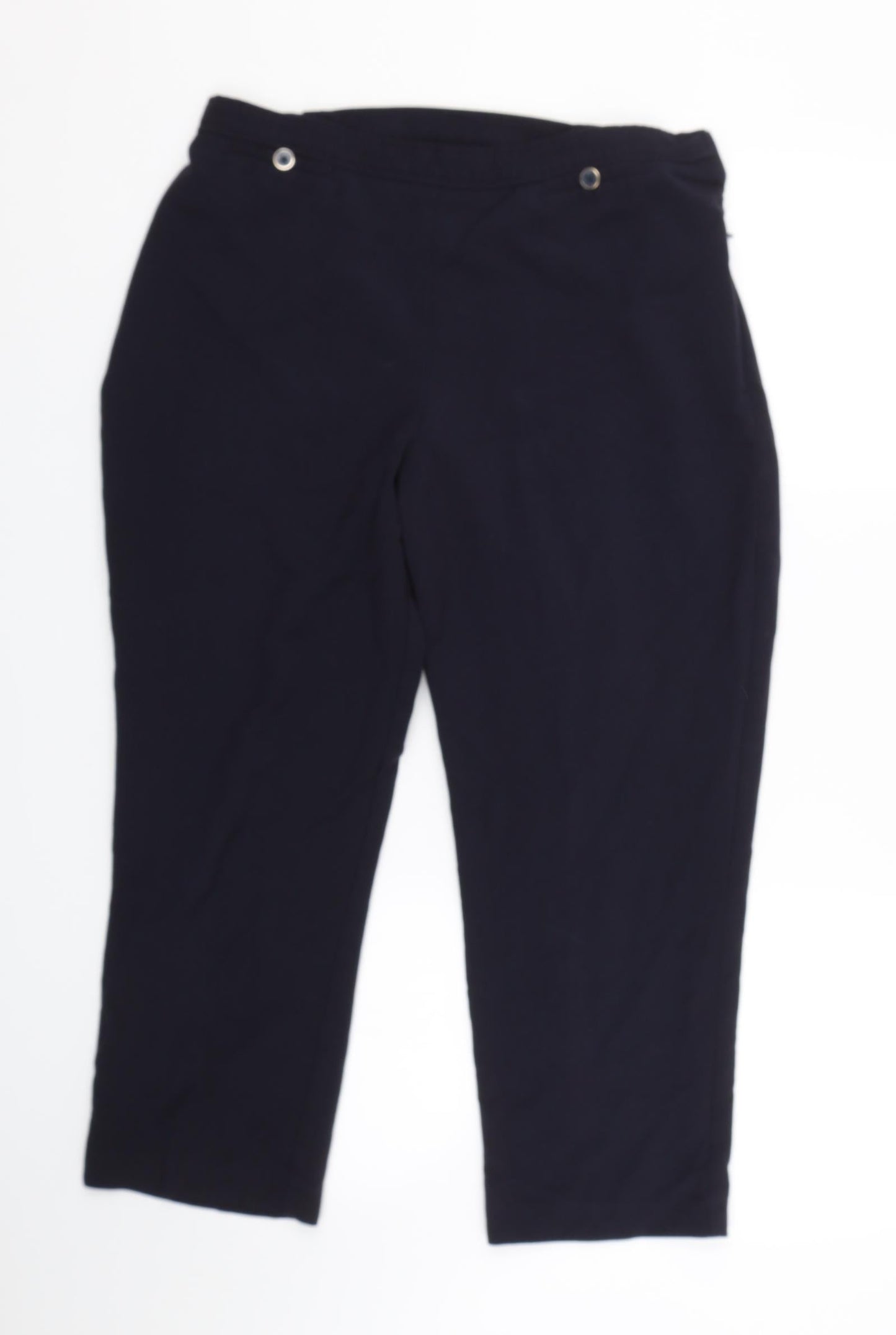 Classic  Womens Blue   Carrot Trousers Size 16 L22 in