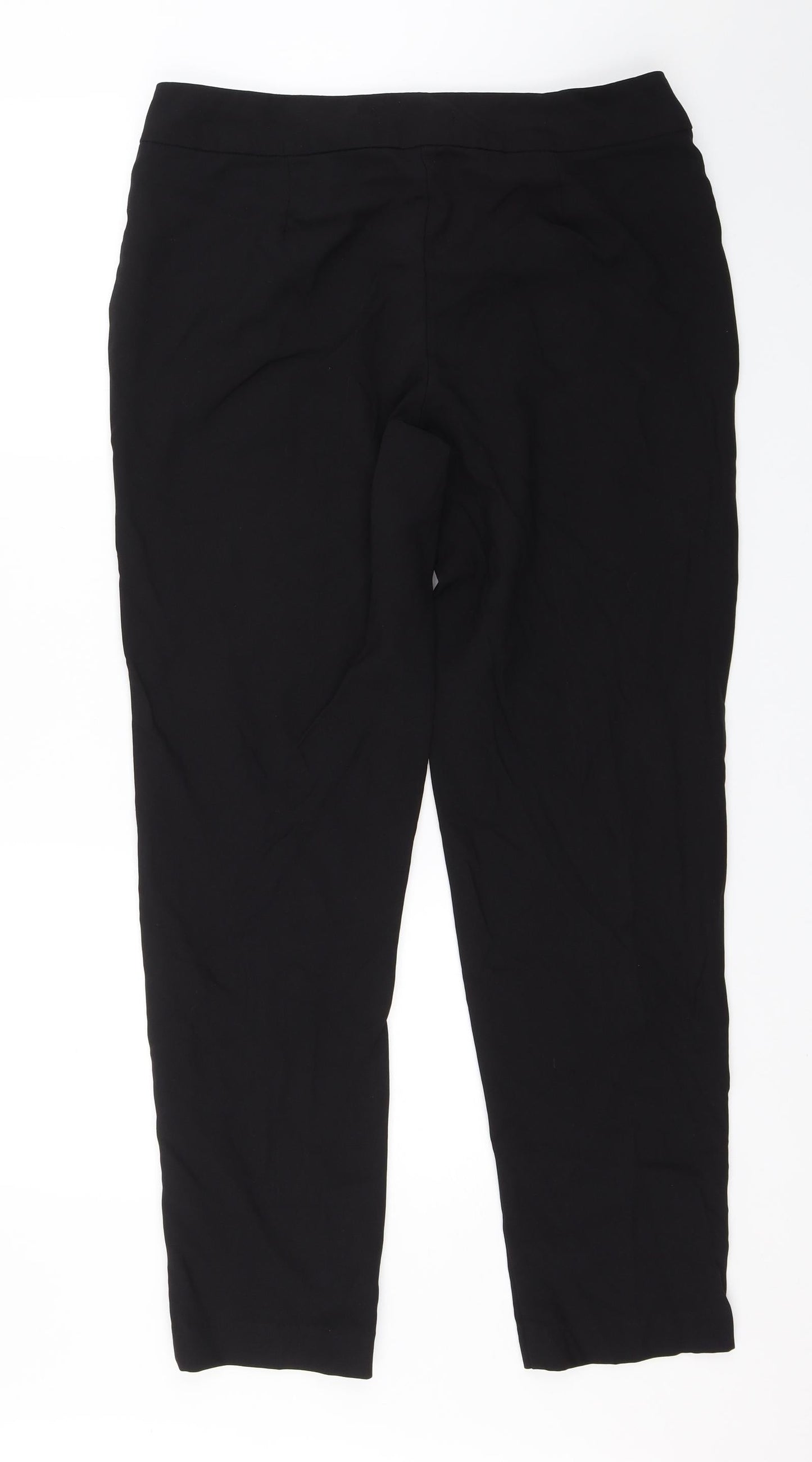 George Womens Black   Trousers  Size 14 L28 in