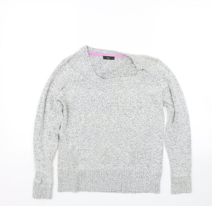 Womens UK Size 12 M&Co Grey Pullover Jumper