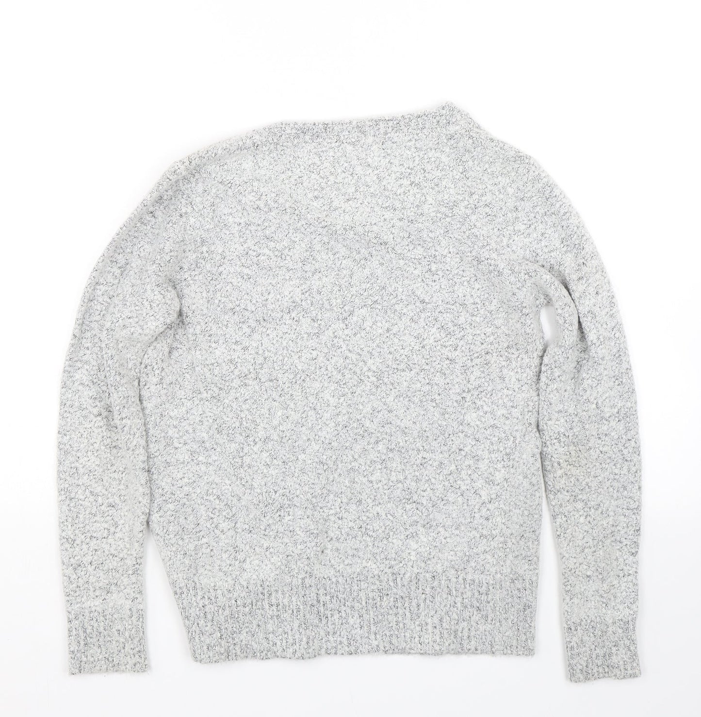 Womens UK Size 12 M&Co Grey Pullover Jumper
