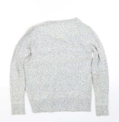 Womens UK Size 12 M&Co Grey Pullover Jumper