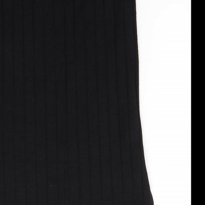 H&M Womens Black   Skater Skirt Size S