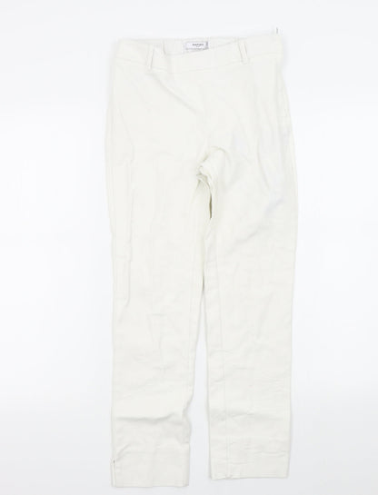 Mango Womens White   Trousers  Size 34 L26 in