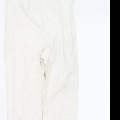 Mango Womens White   Trousers  Size 34 L26 in