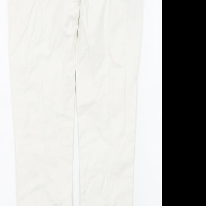 Mango Womens White   Trousers  Size 34 L26 in