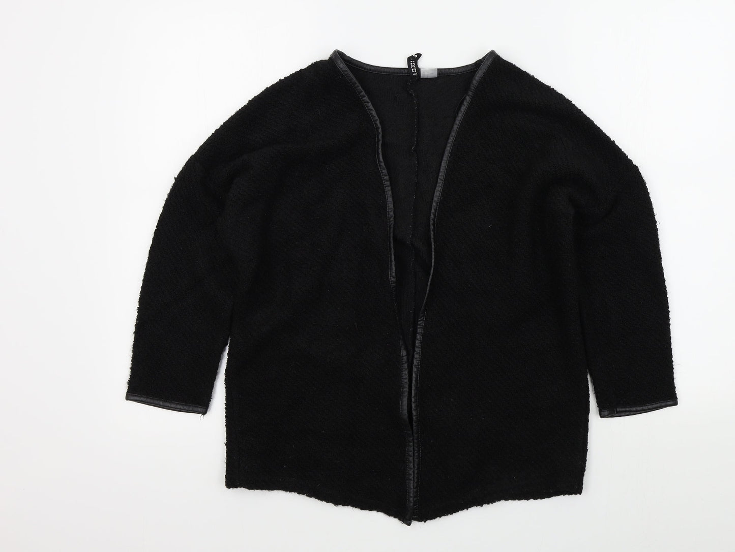 Womens UK Size S H&M Black Cardigan Jumper