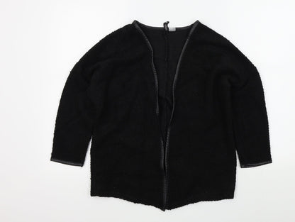Womens UK Size S H&M Black Cardigan Jumper