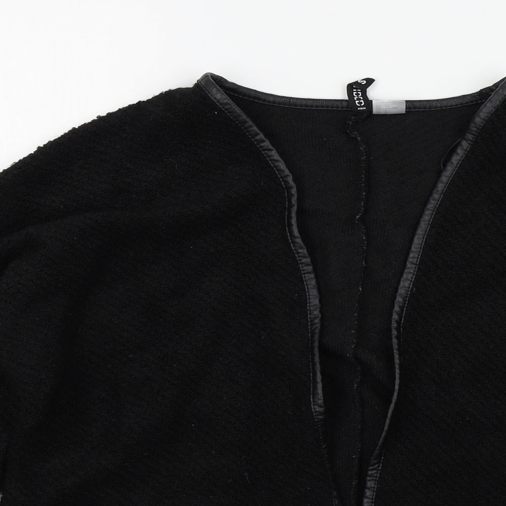 Womens UK Size S H&M Black Cardigan Jumper