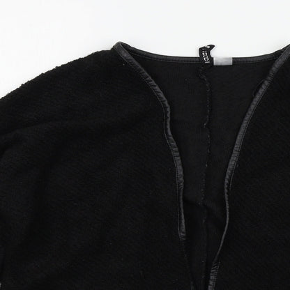 Womens UK Size S H&M Black Cardigan Jumper