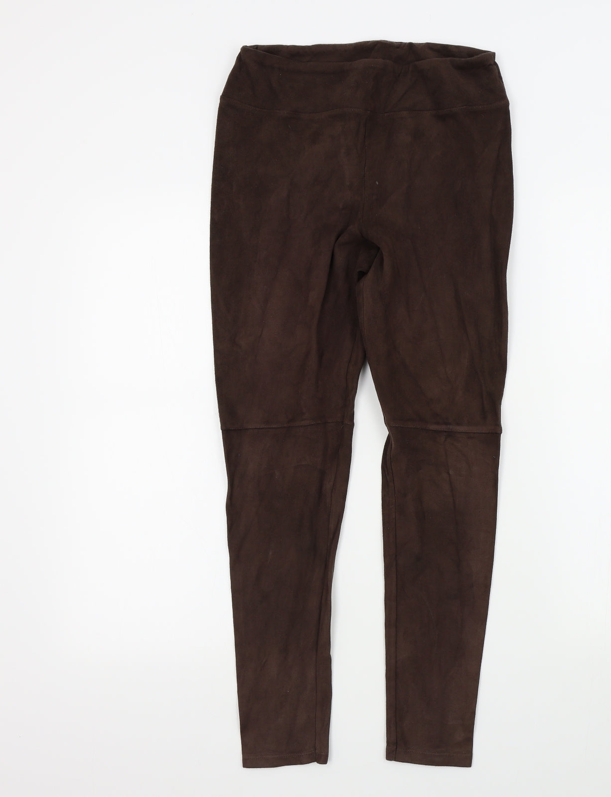 Womens UK Size 10 River Island Regular Fit  Brown Trousers