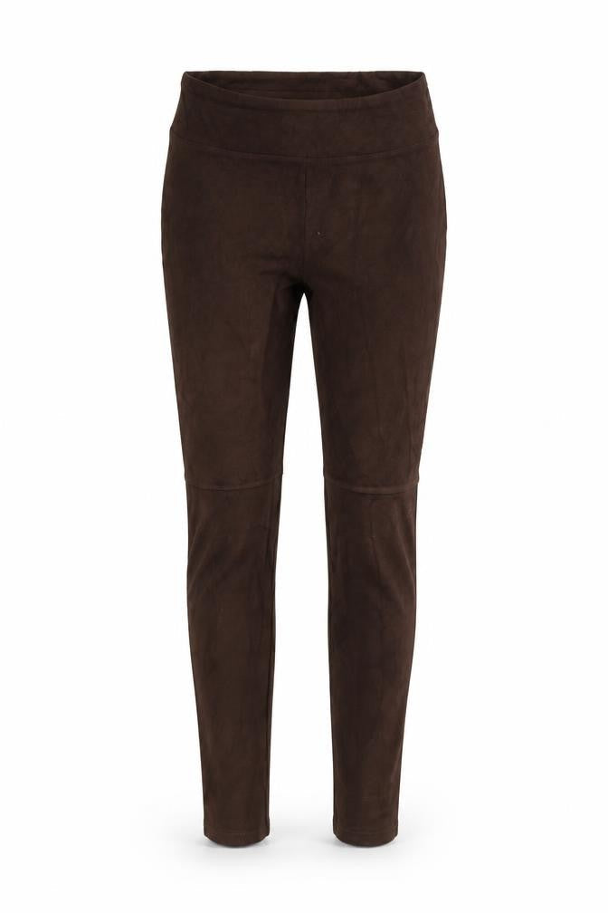 Womens UK Size 10 River Island Regular Fit  Brown Trousers