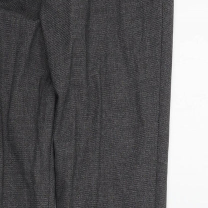 Womens UK Size 32 M&S Regular Fit  Grey Trousers