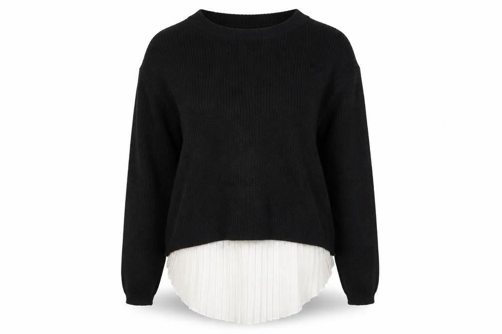 Womens UK Size 10 Primark Black Pullover Jumper