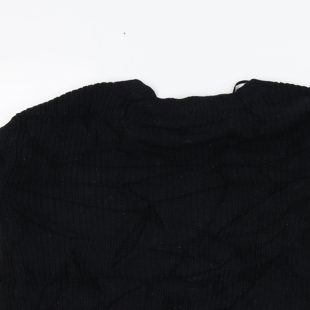 Primark Womens Black   Pullover Jumper Size 10