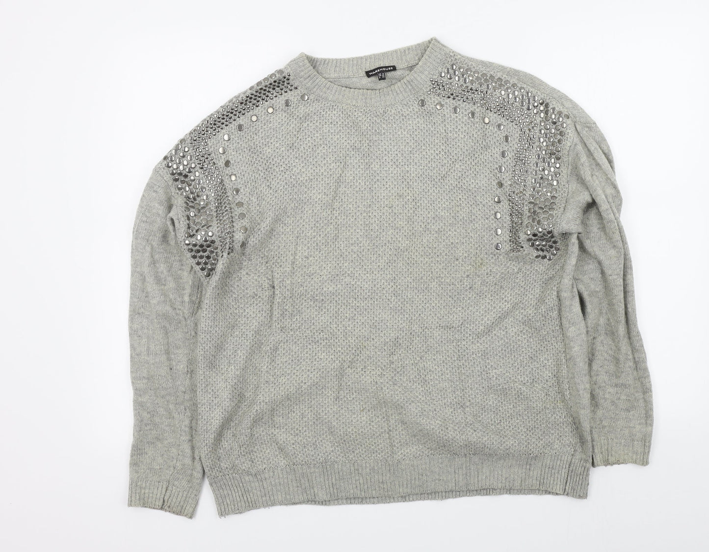 wearhouse Womens Grey   Pullover Jumper Size 12