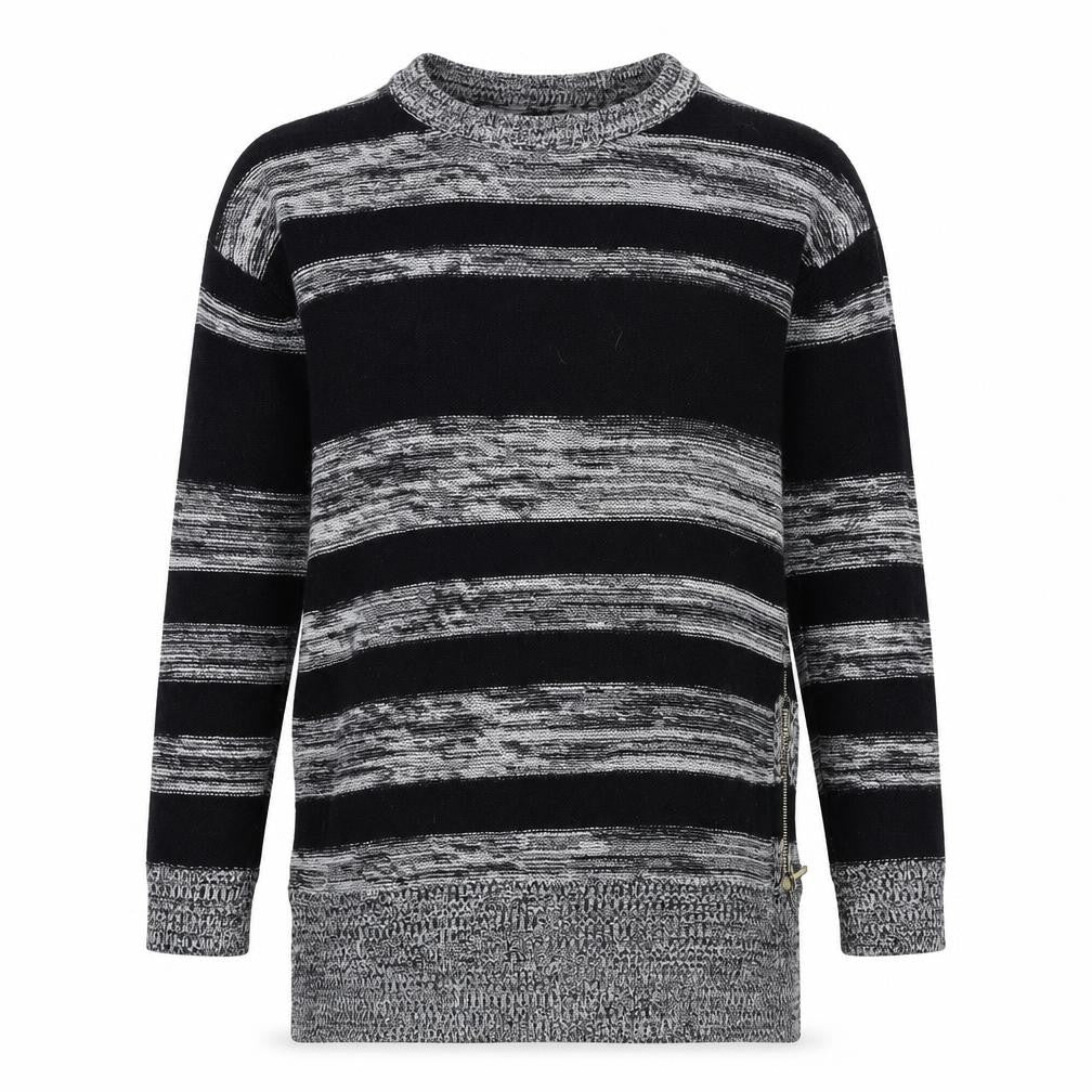 Womens UK Size M Papaya Black Pullover Jumper
