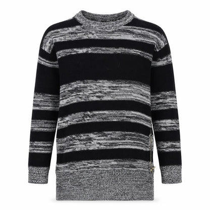 Womens UK Size M Papaya Black Pullover Jumper