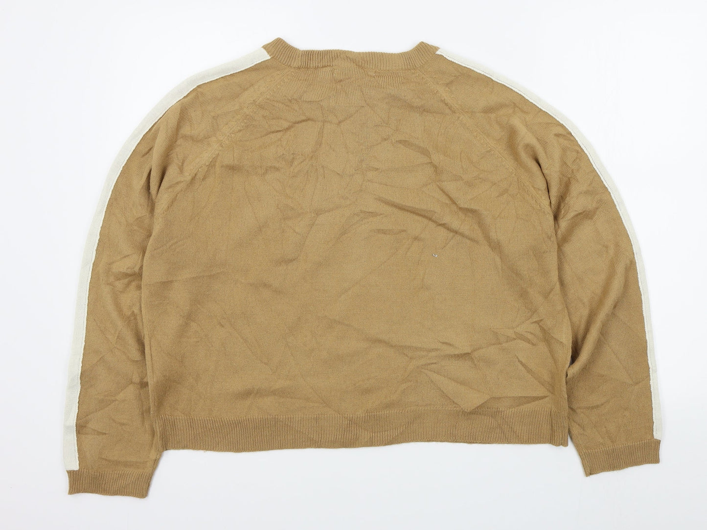 Brave Soul Womens Brown   Pullover Jumper Size L