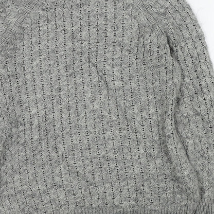 Womens UK Size S H&M Grey Pullover Jumper