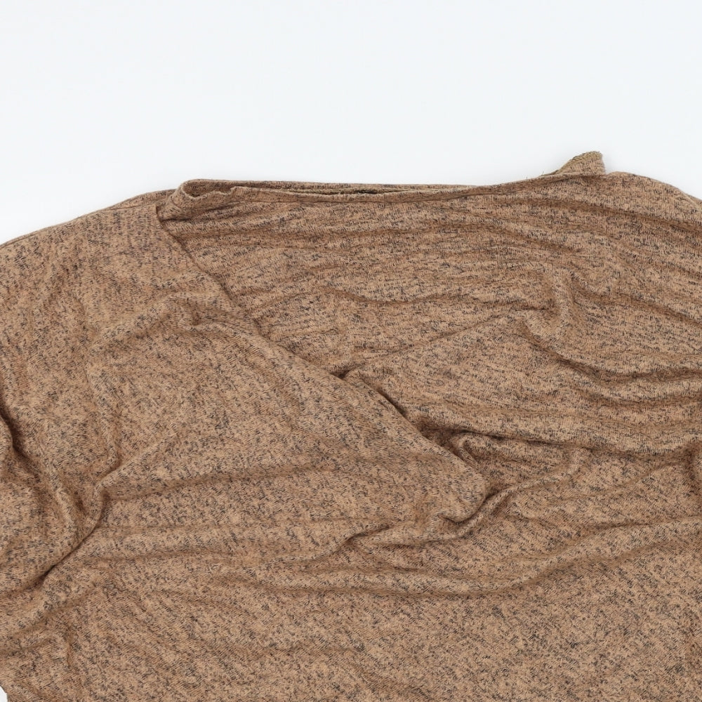 Womens UK Size 18 Preworn Brown Pullover Jumper