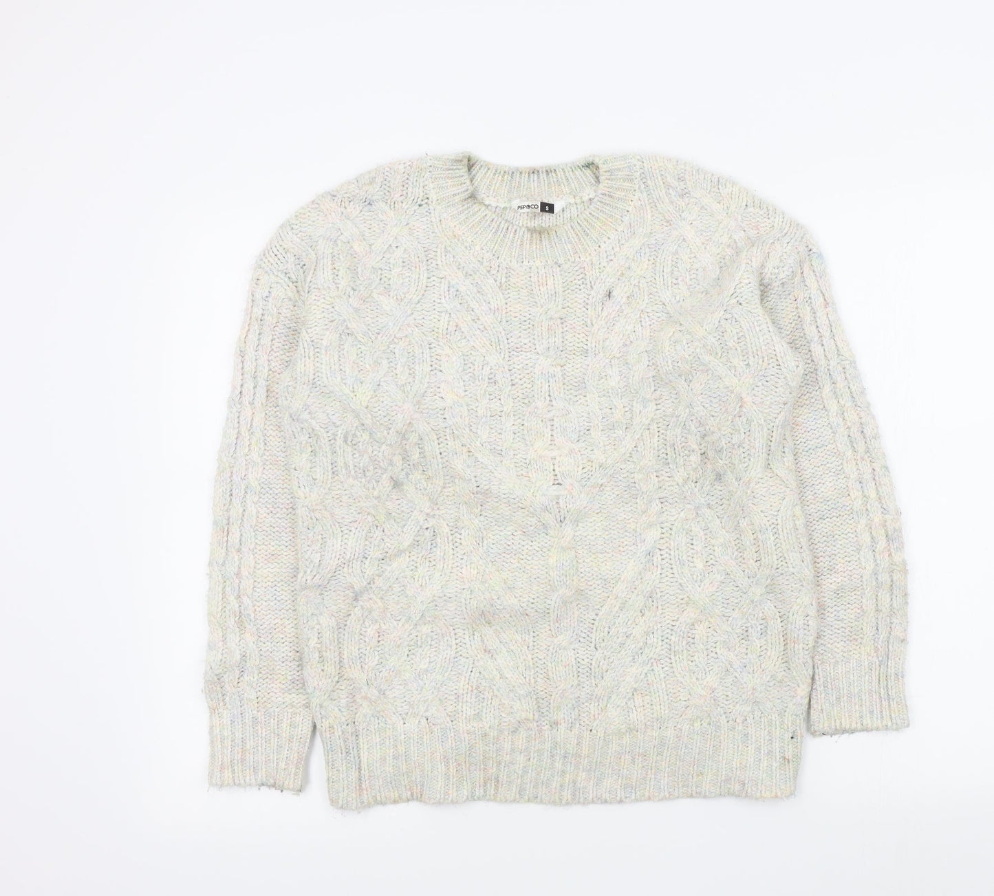 pep&co Womens Multicoloured   Pullover Jumper Size S