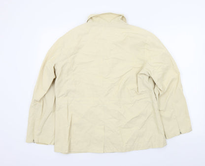 Womens UK Size M Bonmarché Beige Jacket