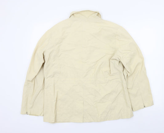 Womens UK Size M Bonmarché Beige Jacket