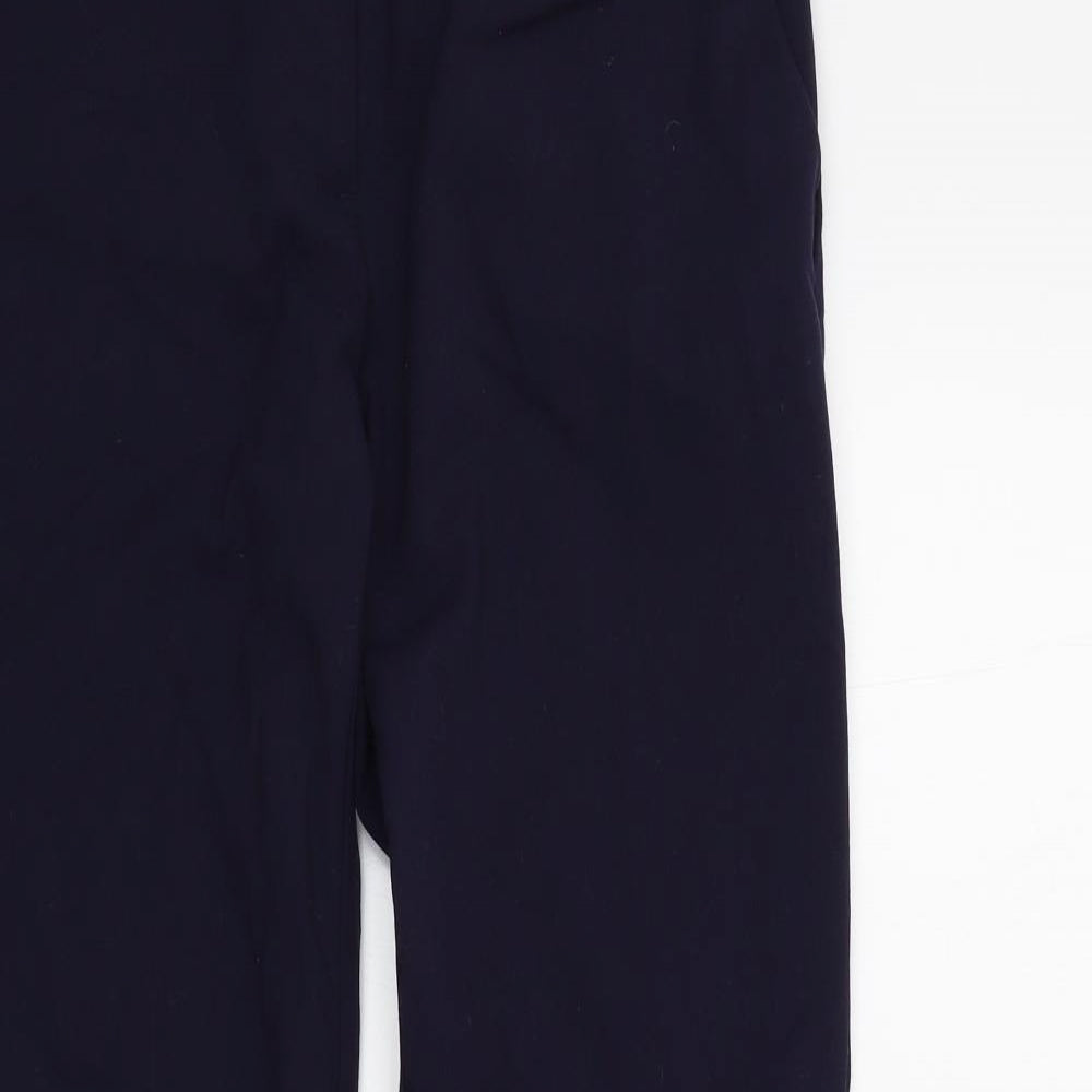 Womens UK Size 34 H&M Regular Fit  Blue Trousers