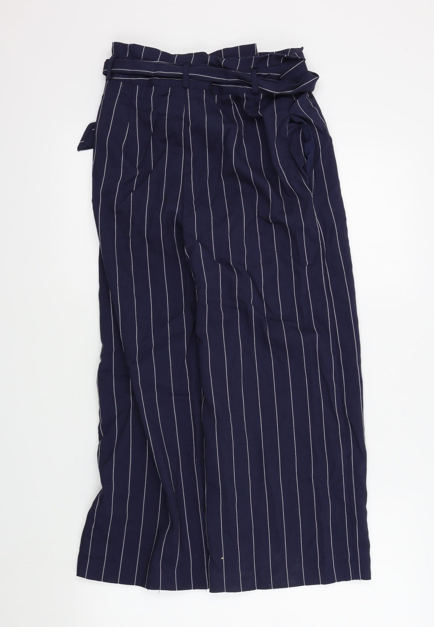 wearhouse Womens Blue Striped  Trousers  Size 6 L21 in