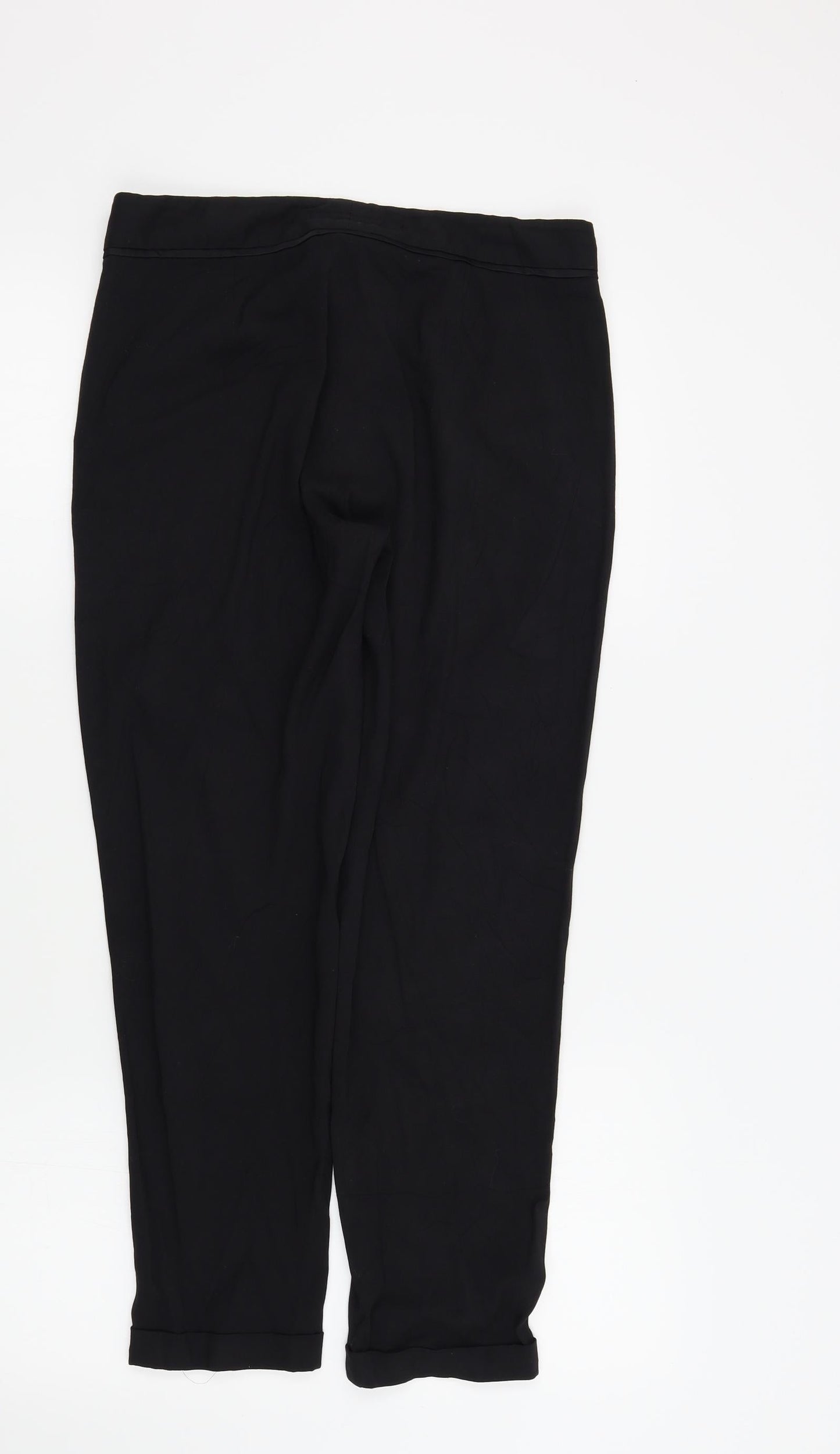 a brookes Womens Black   Trousers  Size 10 L25 in