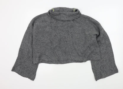 Topshop Womens Grey   Pullover Jumper Size 10