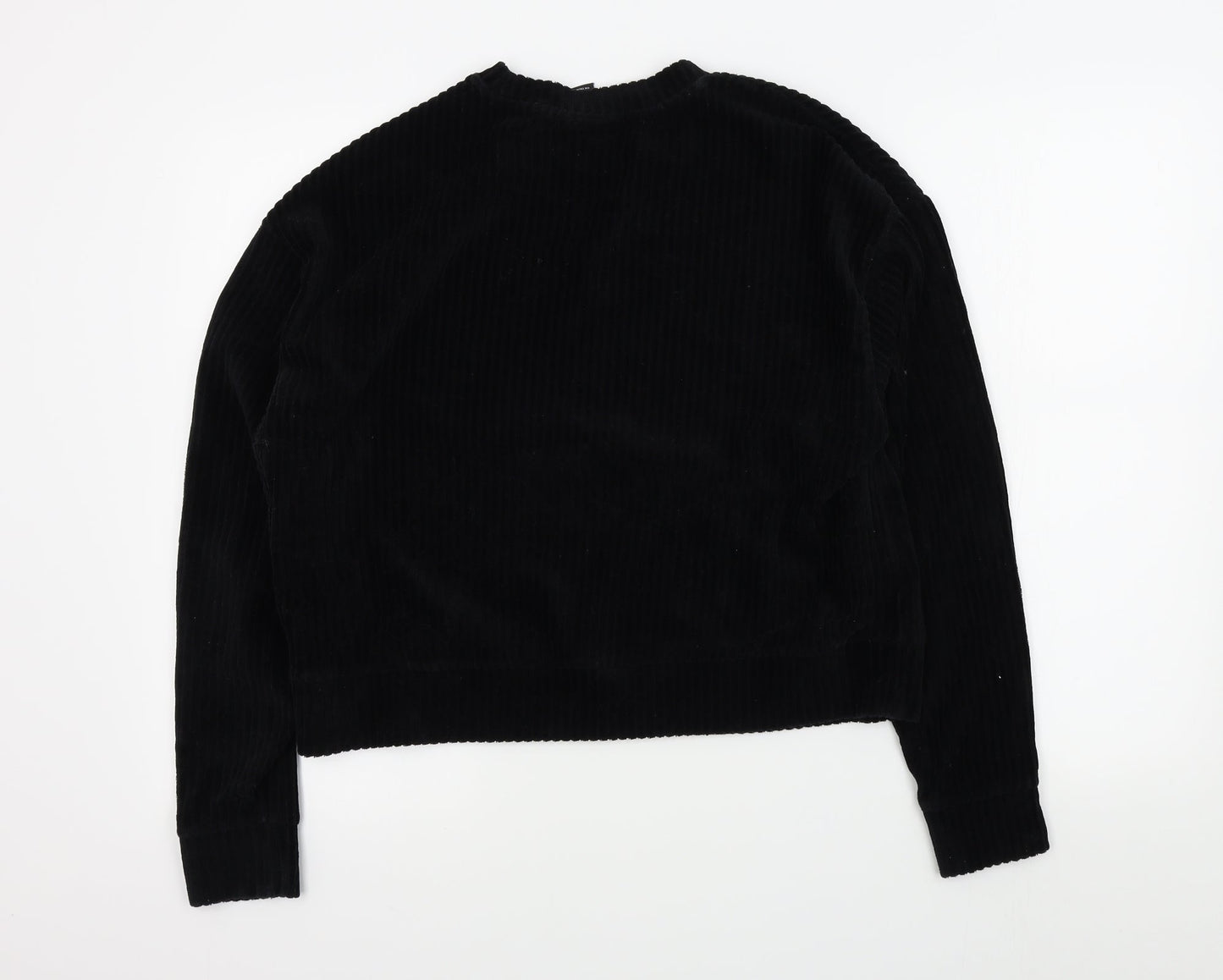 Womens UK Size M Monkl Black Pullover Jumper