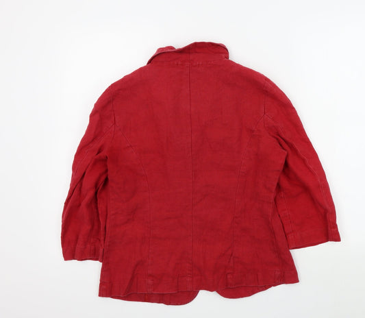 Womens UK Size 12 M&S Purple Jacket