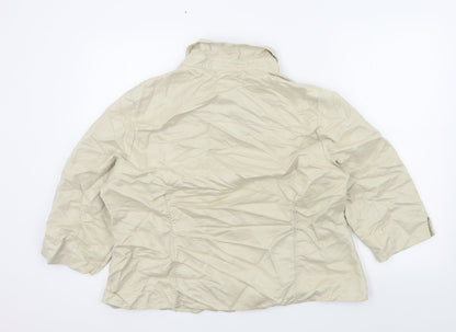 Bonmarché Womens Beige   Basic Button-Up Size 20