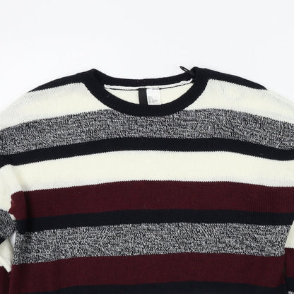 Womens UK Size S H&M Red Pullover Jumper