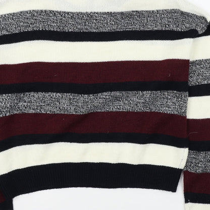 Womens UK Size S H&M Red Pullover Jumper
