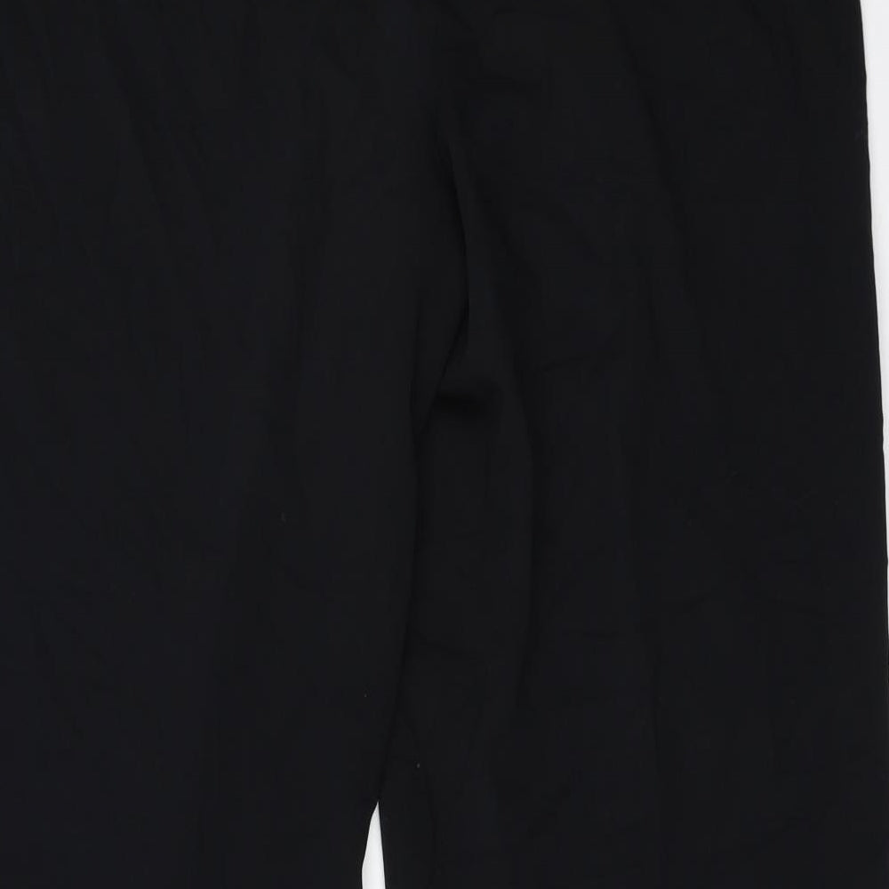 Womens UK Size 14 Marks and Spencer Regular Fit  Black Trousers