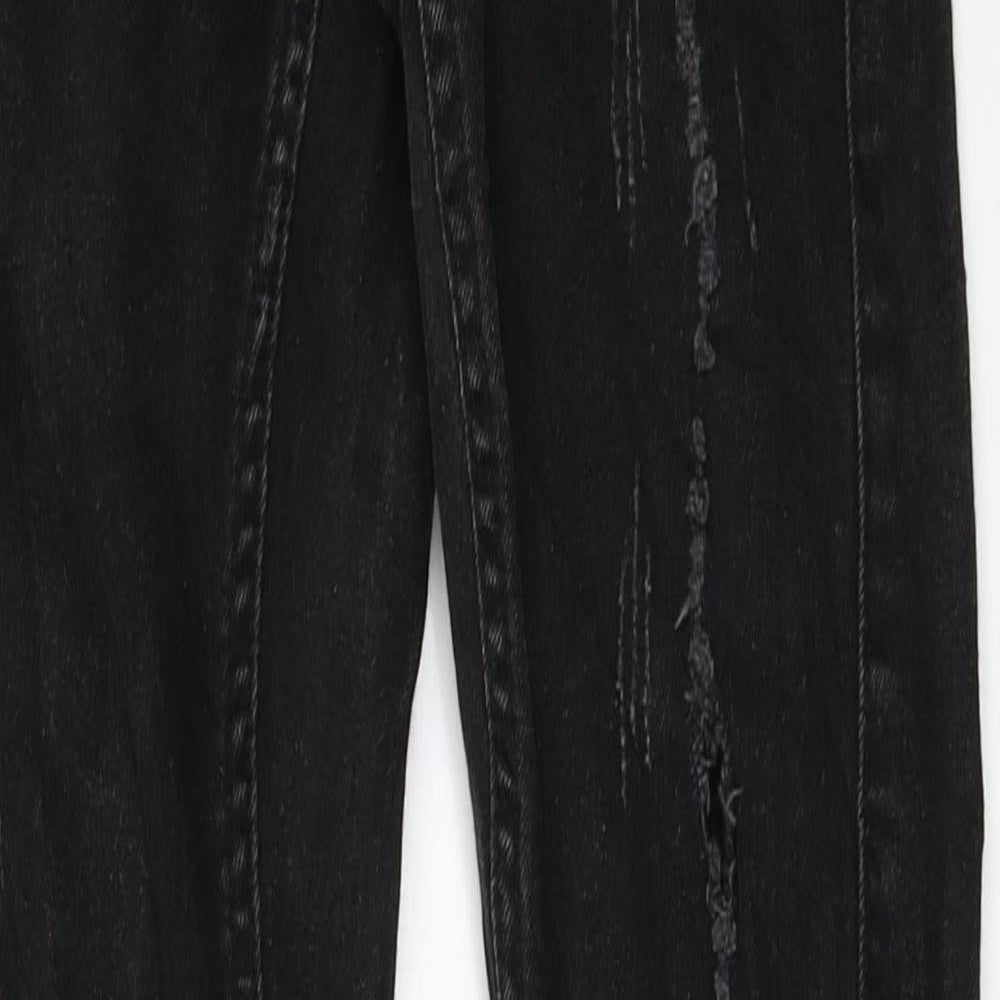 Vera Moda Womens Black  Denim Skinny Jeans Size 25 in L30 in