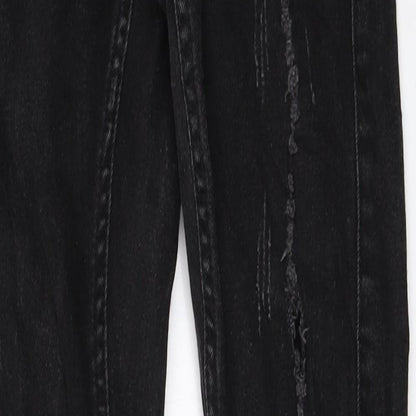 Vera Moda Womens Black  Denim Skinny Jeans Size 25 in L30 in